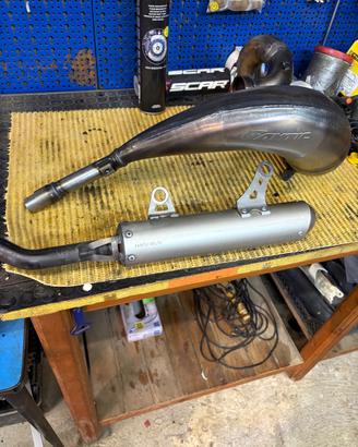 Marmitta completa fantic racing (HGS)