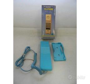 SHEFFIELD-1000 TELEFONO A FILO AZZURRO  "VINTAGE"