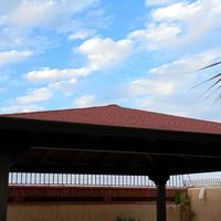 gazebo lamellare 7,5 per 7,5 