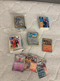 Lotto carte pokemon e adrenalyn