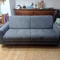 Divano letto con materasso