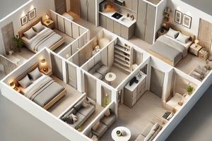 COLLEFERRO - Trilocale con balcone - 1 CAUZIONE