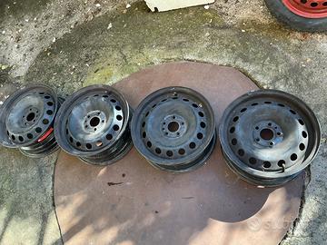 4 Cerchi in ferro Alfa Romeo 156
