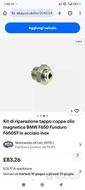 kit riparazione BMW f650 tappo olio 