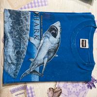 Maglia vintage anni 90 great white shark
