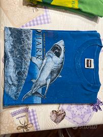 Maglia vintage anni 90 great white shark