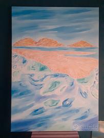 Tela "Paesaggio marino "