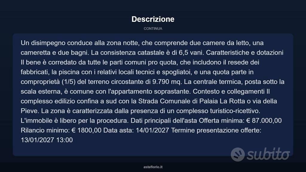 Appartamento – Palaia, Forcoli - Vista 4