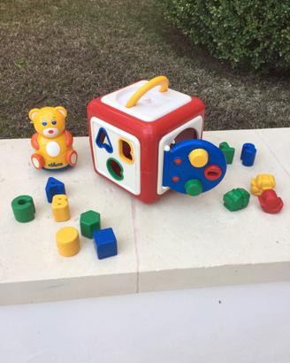 Cubo+orsacchiotto CHICCO