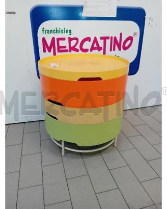 TAVOLINO CONTENITORE IKEA VINTAGE COLOR
