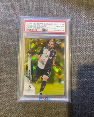 Topps Gonzaolo Higuain psa 10 /99