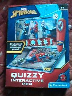 Gioco interattivo "Spiderman Quizzy" da 3 a 6 anni