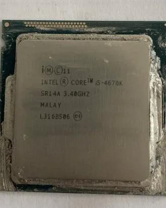 Processore Intel Core I5-4670k