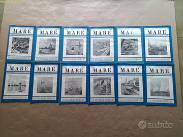 rivista mensile MARE 1956 annata COMPLETA [F6]