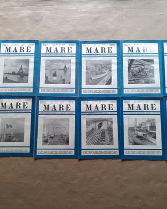 rivista mensile MARE 1956 annata COMPLETA [F6]