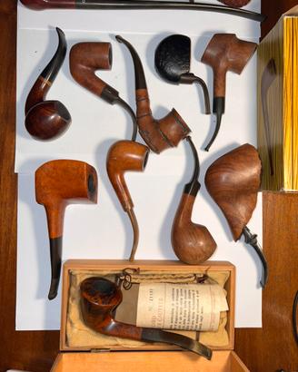 Lotto 16 pipe vintage