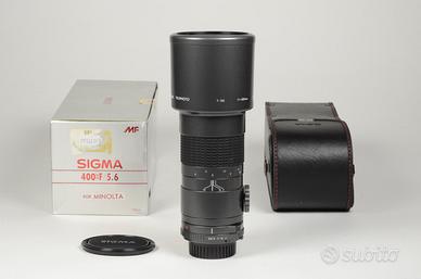 MINOLTA 400 5,6 MF Sigma x Minolta