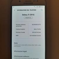 cellulare samsung j7