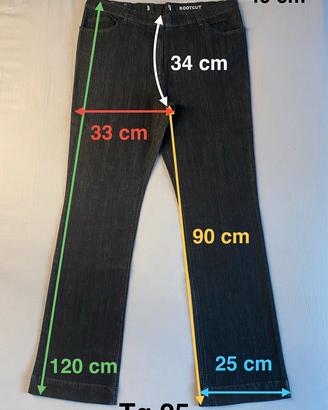 Jeans calibrati tg 25 o 29