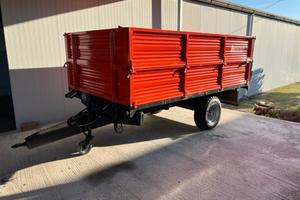 Rimorchio Agricolo Nuovo 40Q.li con sovrasponde