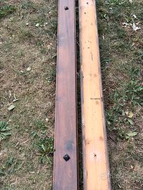 Travi decorative rustiche in legno – 17 pezzi