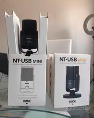 Microfono Usb da studio Rode NT-USB mini