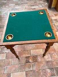 Tavolo da gioco carte