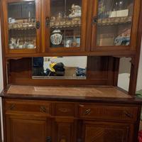 parete attrezzata  primi 900 stile Umbertino