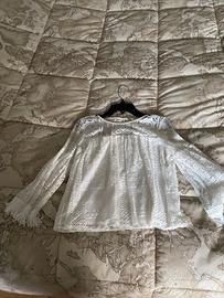 Maglia bimba twinset 10 anni in pizzo