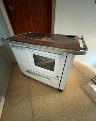 Forno a legna con piastra superiore con TUBI NUOV