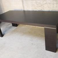 Tavolo moderno legno nero grande design