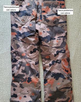 Pantaloni tecnici Burton, sci o snowbard