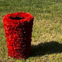 Vaso Rosso di 13Ricrea Eco-Design Company