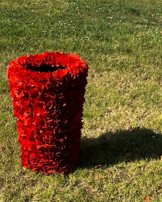 Vaso Rosso di 13Ricrea Eco-Design Company