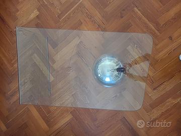 Tavolino in cristallo