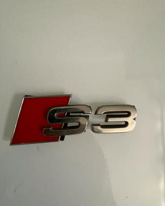 Emblema Originale Audi S3 Prima Serie 8L