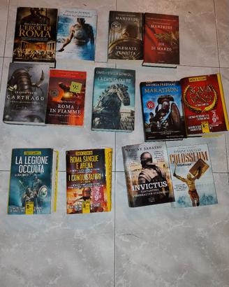 Grande lotto di romanzi storici – Roma, Cartagine,