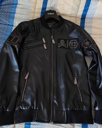 Giubbotto pelle Philipp Plein