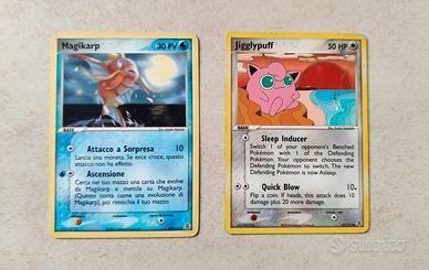 Jigglypuff 65/112 e Magikarp 67/112 Pokémon 