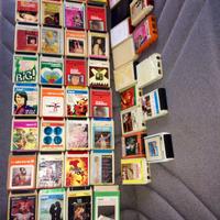 Collezzione cassette stereo 8 vintage