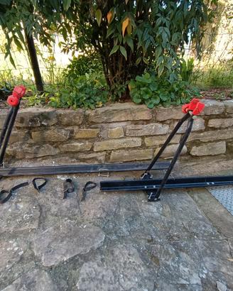 coppia portabici da tetto