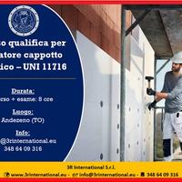 Patentino qualifica posatore cappotto termico