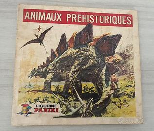 ANIMALI PREISTORICI ALBUM PANINI 1974 COMPLETO