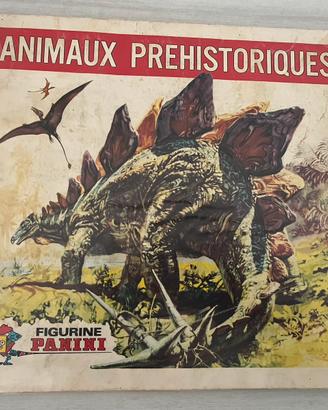 ANIMALI PREISTORICI ALBUM PANINI 1974 COMPLETO
