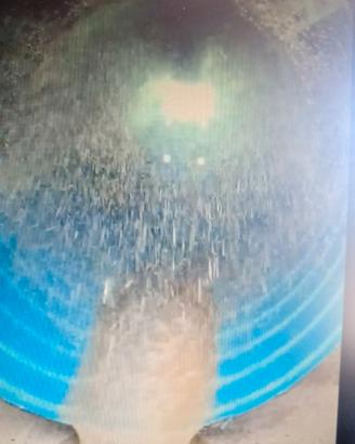 Robot Videoispezione con spazzola pulitrice.