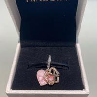 Charm Pendente Pandora Cuore Infinito Scintillante