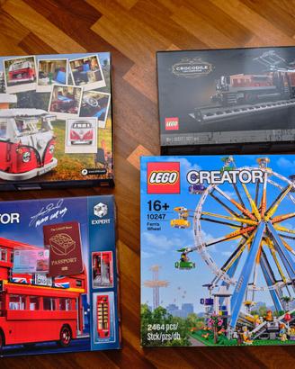 Lego 10247, 10220, 10277, 21323, 10258