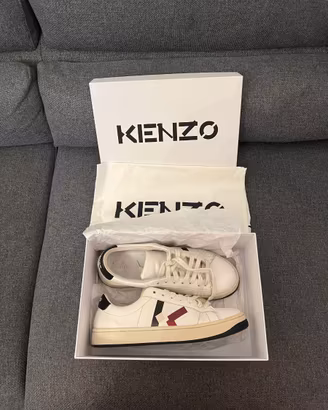 Sneaker Low-Top KENZO in Pelle Bianca