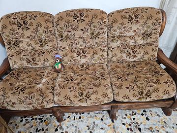  divano legno massello