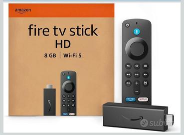 Amazon Fire TV Stick HD TV gratuita Alexa smart